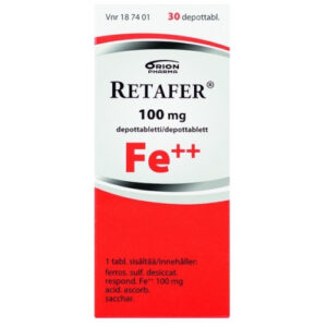 Препарат железа Retafer 100 mg