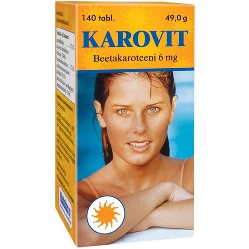 Karovit бетакаротин и витамин А для безопасного загара