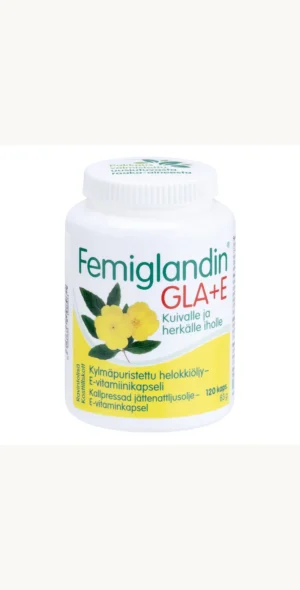 Femiglandin (Фэмигландин) GLA+E для женщин 120капс. Масло примулы вечерней