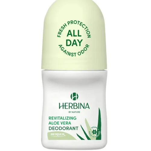 Дезодорант Herbina Revitalizing Aloe Vera 50 мл без аллюминия