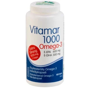Усиленные Омега-3 Vitamar 1000, 100 капс