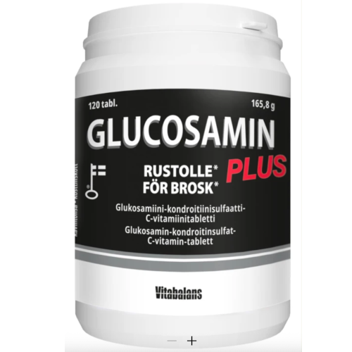 Глюкозамин, хондроитин для суставов Vitabalans Glukozamin plus, 120 табл