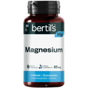 Магний 85 мг BERTIL'S KELASIN MAGNESIUM, 200 табл