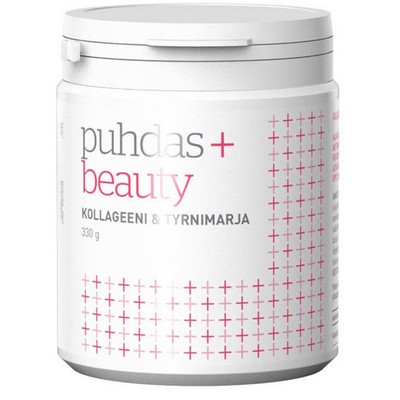 Коллаген и облепиха в порошке Puhdas+ Beauty Kollageeni & Tyrnimarja 330 гр