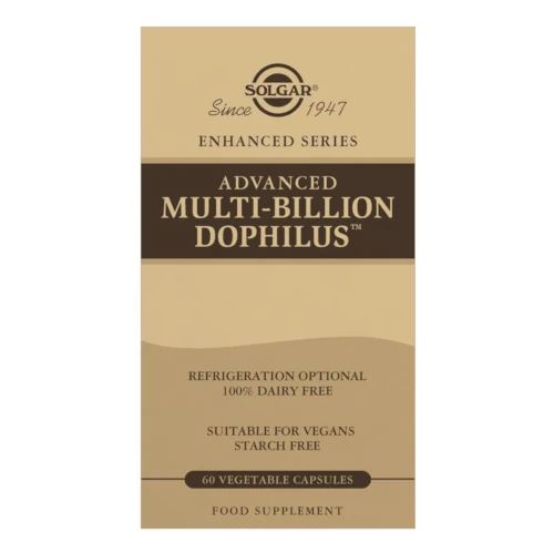 Молочно-кислые бактерии Solgar Advanced Multi Billion Dophilus, 60 капс