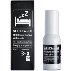 Мелатонин для сна в виде спрея SleepGuide Melatoniinisuihke, 40 мл