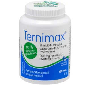 Лиофилизированный концентрат натурального молозива Ternimax, 120 капс