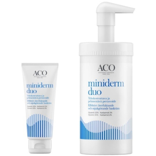 Лечебний и увлажняющий крем с рождения ACO Miniderm DUO