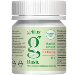 Капсулы Gefilus LGG Basic Кисломолочные бактерии LGG, 100 капсул