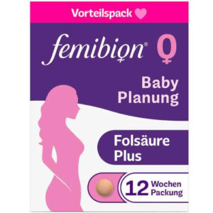Витамины для планирующих беременность Femibion 0 Babyplanung, 84 шт (на 12 недель)