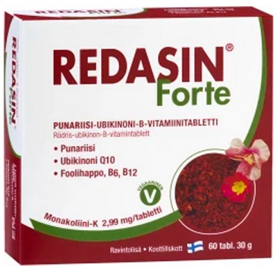 Красный рис и витамины REDASIN Forte