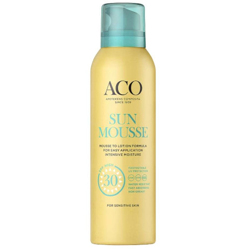 Солнцезащитная пена ACO Sun Body Mousse SPF30, 150 мл