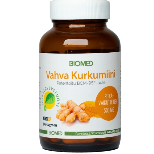 Усиленный куркумин Biomed Vahva Kurkumiini, 60 капс