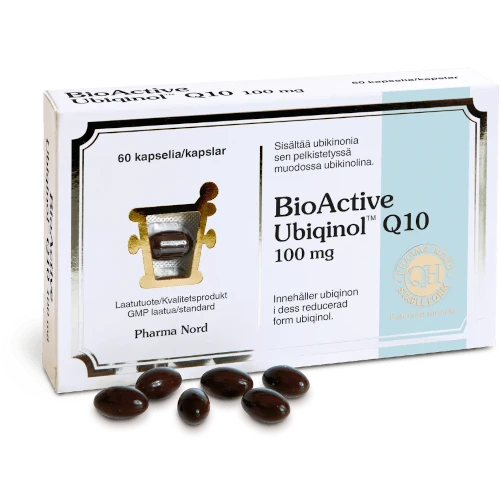 Убихинол BioActive Ubiqinol Q10 100 mg, 150 капс