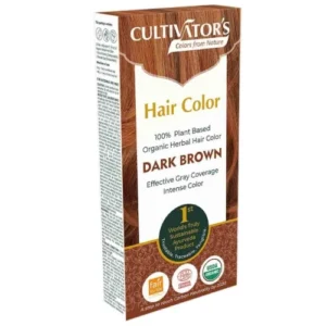 Cultivators Dark Brown Растительная краска для волос темно-коричневый 100 гр