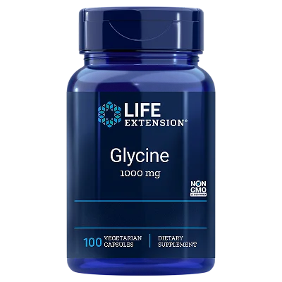 Глицин Life Extension Glycine, 100 капс