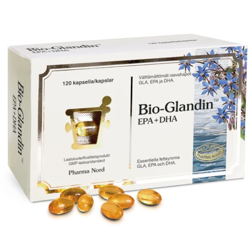 Omega zhirnye kisloty Bio-Glandin EPA + DHA, 120 kaps