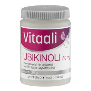 Ubihinol Vitaali Ubikinoli 50 mg