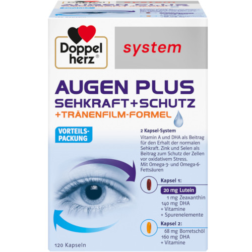 Витаминный комплекс для глаз Doppelherz system Augen Plus