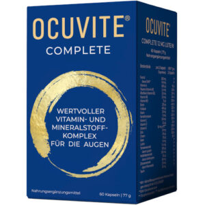 Витаминно-минеральный комплекс с лютеином и Омега 3 Ocuvite Complete 12 mg Lutein, 60 капс