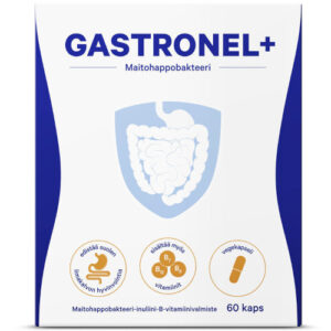 Молочнокислые бактерии Bacillus coagulans и витамины Gastronel+, 60 капс