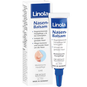 Бальзам для сухой кожи вокруг носа Linola Nasen-Balsam, 6 мл