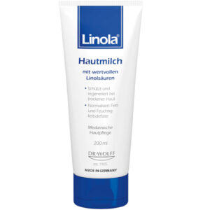 Базовое молочко для всего тела для сухой атопичной кожи Linola Hautmilch