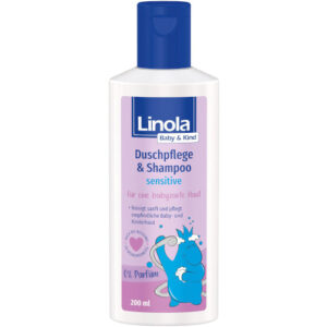 Детский гель для душа Linola Baby & Kind Duschpflege & Shampoo sensitive, 200 мл