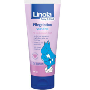 Детский увлажняющий лосьон Linola Baby & Child Care Lotion Sensitive, 200 мл