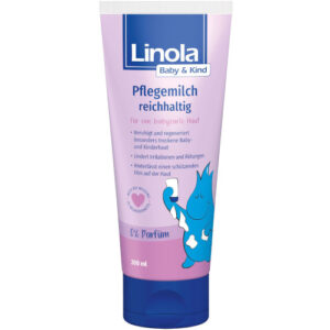 Детское питательное молочко Linola Baby & Kind Pflegemilch reichhaltig, 200 мл