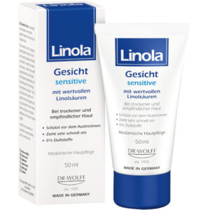 Крем для чувствительной кожи Linola Gesicht sensitive Creme, 50 мл