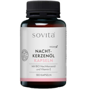 Масло примулы вечерней Sovita Nachtkerzenöl, 180 капс