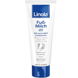 Молочко для сухой кожи ног Linola Fuß-Milch, 100 мл