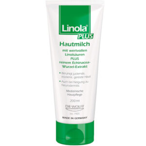 Молочко для тела для сухой кожи Linola Plus Hautmilch, 200 мл