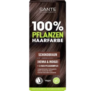 Натуральная растительная краска для волос Sante Chocolate Brown Шоколадно-коричневый
