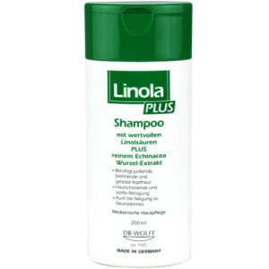 Шампунь для сухой кожи головы склонной к нейродермиту Linola PLUS Shampoo, 200 мл