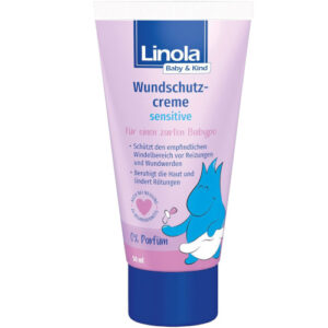 Успокаивающий и защитный крем для младенцев Linola Baby & Kind Wundschutzcreme sensitive, 50 мл
