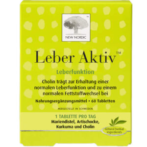 Пищевая добавка для печени NEW NORDIC Leber Aktiv, 30 табл