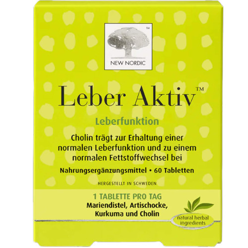 Пищевая добавка для печени NEW NORDIC Leber Aktiv, 30 табл