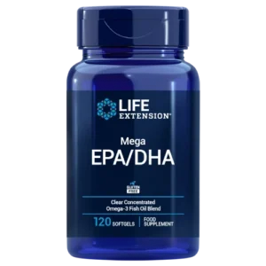 Усиленная Омега 3 Life Extension Mega EPA/DHA, 120 капс