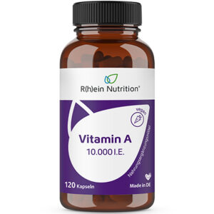 Витамин А R(h)ein Nutrition VITAMIN A 10.000 I.E., 120 капс