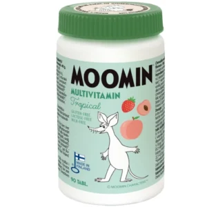 Детские мультивитамины Moomin Monivitamiini tropical purutabletti 90 шт