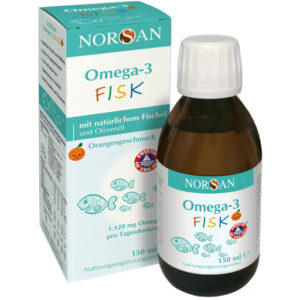 Жидкая Омега-3 для детей NORSAN Omega-3 FISK f.Kinder 150 мл