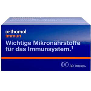 Витаминно-минеральный комплекс для поддержки иммунитета Orthomol Immun таблеток/капсул 30шт