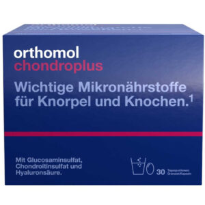 Витаминно-минеральный комплекс для поддержки суставов Orthomol Chondroplus гранулы/капсулы 30 шт