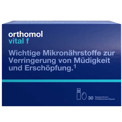 Витаминно-минеральный комплекс Orthomol Vital f жидкость/капсула 30 порций