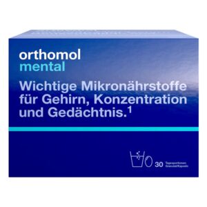 Витамины для умственной работоспособности Orthomol Mental Гранулы/Капсулы 30 порций
