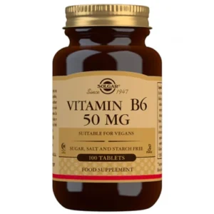 Витамины SOLGAR B6-vitamiini 50 mg 100 табл