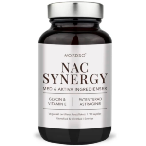 Аминокислота N-ацетил-L-цистеин Nordbo NAC Synergy 90 капс