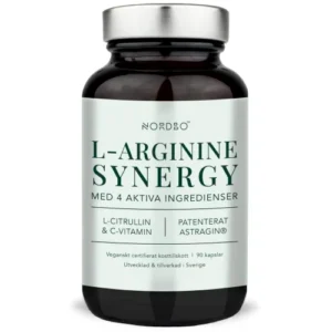 Аминокислоты для спортивных тренировок Nordbo L-Arginine Synergy 90 капс